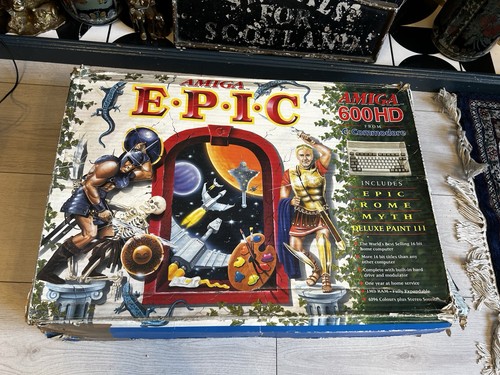 Commodore amiga 600hd epic box - amiga,