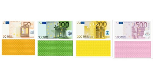 Banknoten set große - banknoten,