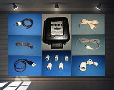 DDR Kabel z.b. - Stromkabel Radio - Schmelzeinsätze - Stromzähler mit 00 -