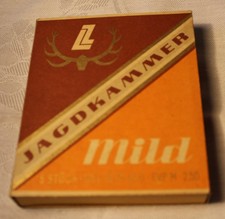 DDR Zigarrenschachtel, VEB Leisninger Zigarrenfabrik, von 1974, noch voll (X)