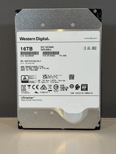 16 TB HD WD Ultrastar DC HC550 0F38462 7200RPM 512MB 3.5"