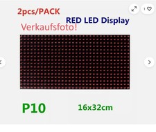 2PCS RED LED Display P10 Dot