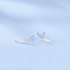 Ohrstecker Flügel Sterling