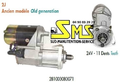 Kickstarter d1683n 24v - 24v, toyota