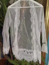 luftiger  Spitzen Braut Bolero gr 52