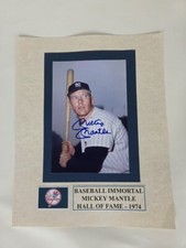 Mickey Mantle Autographed