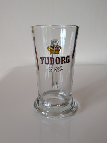 Altes tuborg lager bierglas - lager,