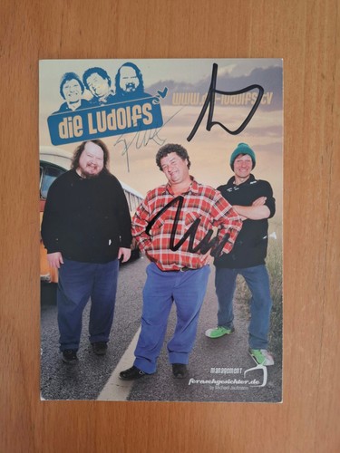 Die ludolfs autogrammkarte - die,