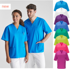 Damen Herren Schlupfjacke Kasack OP-Kasack OP Kleidung Pfleger 8 Farben XS-3XL 