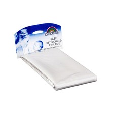 Baby-Bettschutz-Einlage aus Gummi 60 x 90 in weiß