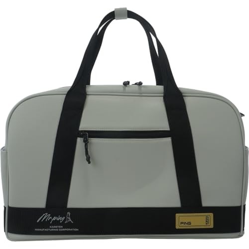 Ping boston bag gold - gold, line