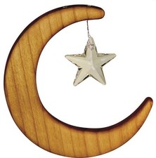 Kristallobjekt "Mond"