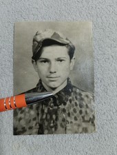 Altes Foto Elitesoldat Tarn Uniform