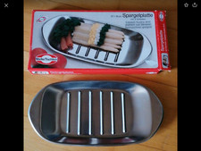 Servierplatte Edelstahl