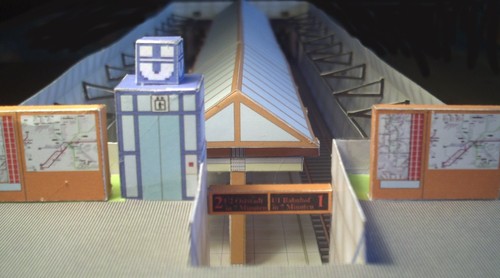 Stadtbahnhof!Bahnsteig