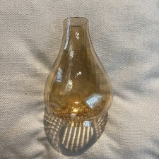 Alter Glas Lampenschirm für Öllampe Petroleumlampe