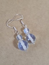 Feine Ohrringe mit Opalit