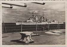 Foto, Blick vom Schlachtschiff