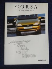 Opel corsa sondermodelle - opel,