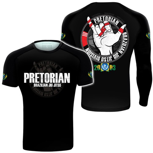 Rashguard pretorian langarm - rashguard,