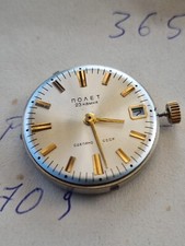 Vintage Poljot 1709 Automatic Mens Watch Movement Ticks Balance  K6.Nr.365