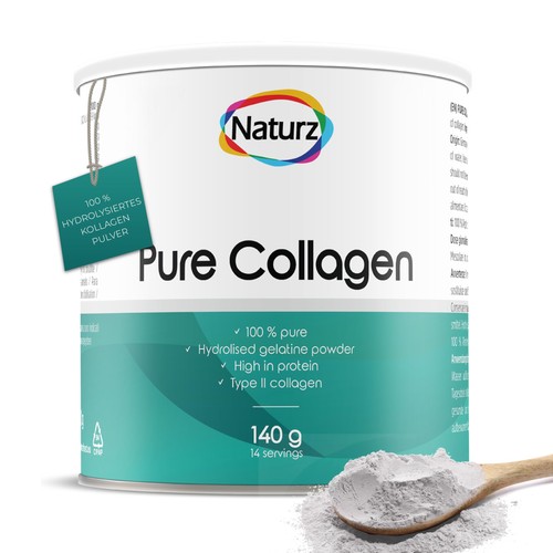 Pure collagen pulver 140 - pulver, g