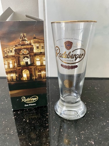 Radeberger bierglas neu - radeberger,