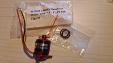 Brushless Outrunner Motor M2028 KV1400 7,4 - 11,1V 22g