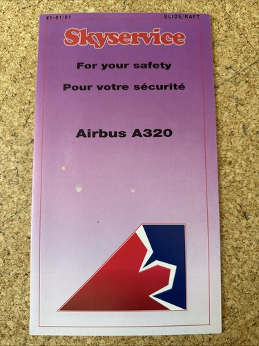 Skyservice airbus a320 safety - skyservice,