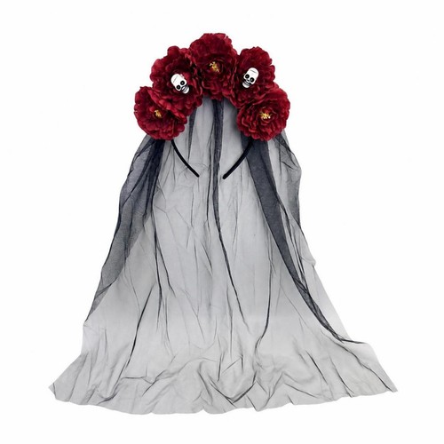 Gothic blumen haarreif - gothic,