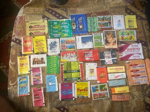 Vintage kaugummiverpackungen - vintage,