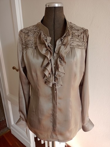 Damen bluse 100 seide - no.nu,