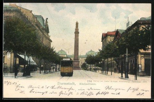 Darmstadt partie der - darmstadt,, in