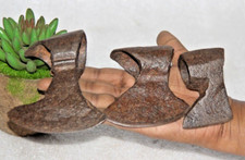 1850s alt vintage Handwut klein Rustikale Eisen Indianer Axtkopf Beil