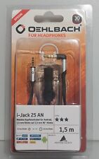 Kopfhörerkabel Android 2,5mm auf 3,5mm 90° Oehlbach 35006 i-Jack 25 AN 1,5m (F1)