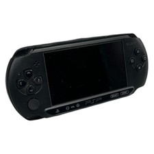 Sony Playstation Portable PSP Konsole PSP-E1004 Handheld Gaming Matt Schwarz Vtg
