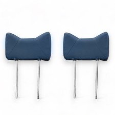 Kopfstützen Hasenohr vorne Blau Kunstleder für Mercedes W107 W114 W115 W116 W108