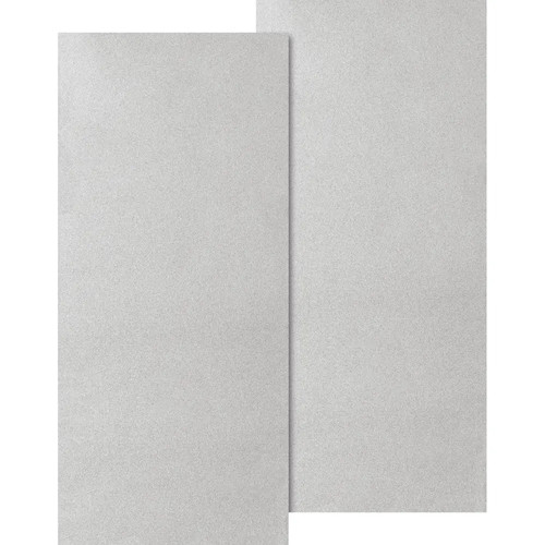 Wachsplatte 5x8cm alusilber - wachsplatte, 17,5x8cm