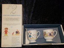 2 Sammel- Tassen mit Motiv vom Struwwelpeter von Dr. Heinrich Hoffmann im Karton