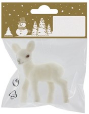 Dekofigur Rehkitz weiß