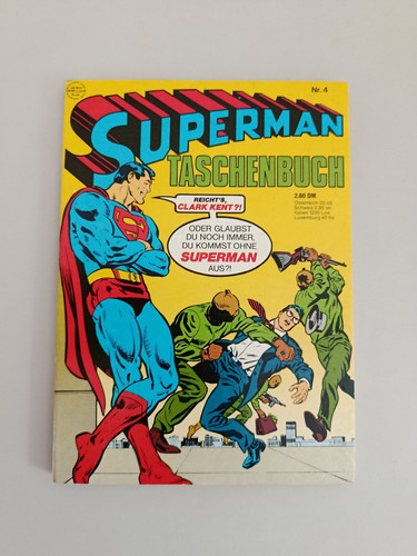 Superman taschenbuch 4 top - superman, nr.