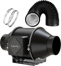 Aygrochy 100mm Rohrventilator