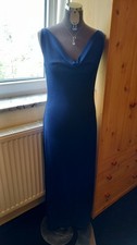 Edles Kleid  sehr lang blau