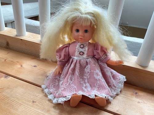 Puppe mit schlafaugen lisa - schlafaugen,