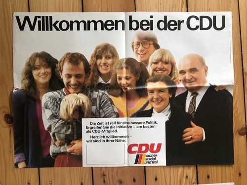 Cdu wahlplakat 1976 - wahlplakat,
