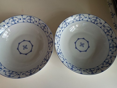Indisch blau servierschüsseln - indisch,