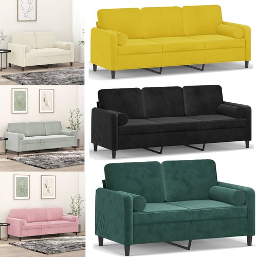 Sitzer sofa mit zierkissen - 2/3-sitzer-sofa,
