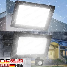 LED Fluter 10W 20W 30W 50W 100W 200W 300W 500W 230V Außen Strahler Scheinwerfer