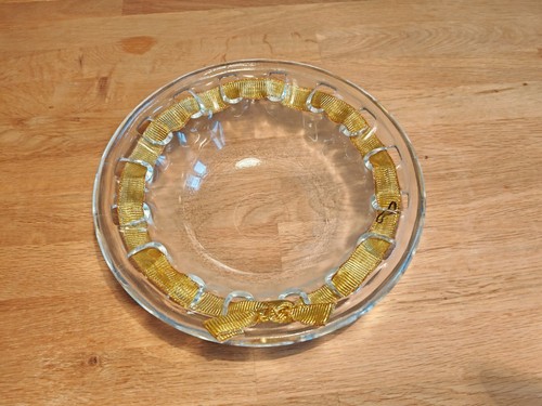Weihnachtsteller aus glas - aus,