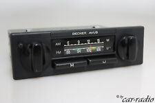 Original Becker Avus 801 MU Oldtimer Radio 1 DIN Vintage Classic Autoradio FM AM